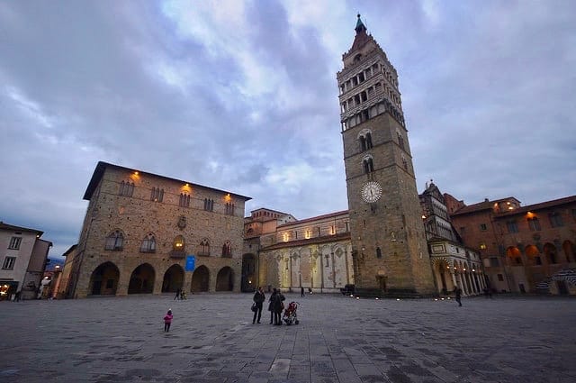 Pistoia Piazza del Duomo, with Monastery Stays